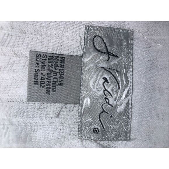 J Valdi Beachwear White Sleeveless Mini Dress Small - Picture 9 of 9